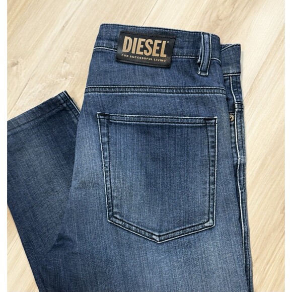 DIESEL Men’s 29 D-REEFT-T Jogg Jeans Stretch Skinny Dark Wash 29x28 - Picture 8 of 16